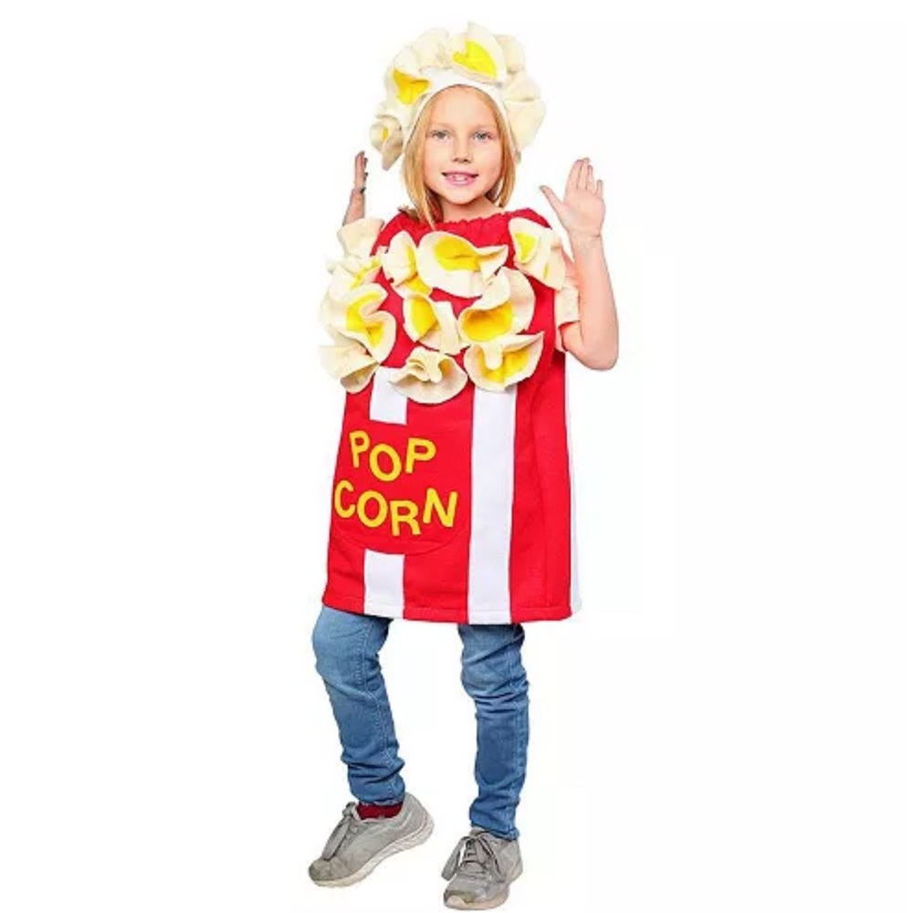 Popcorn costume 12-24 months